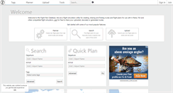 Desktop Screenshot of flightplandatabase.com